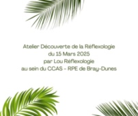 Lou Réflexologie intervient au CCAS de Bray-Dunes