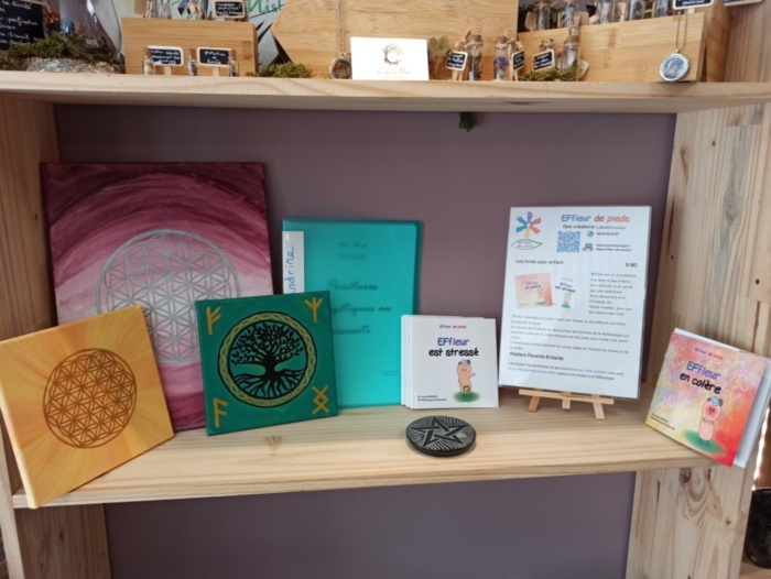 Les livres EFfleur à l'Orée des sens de Bailleul Les livres EFfleur à l'Orée des sens de Bailleul