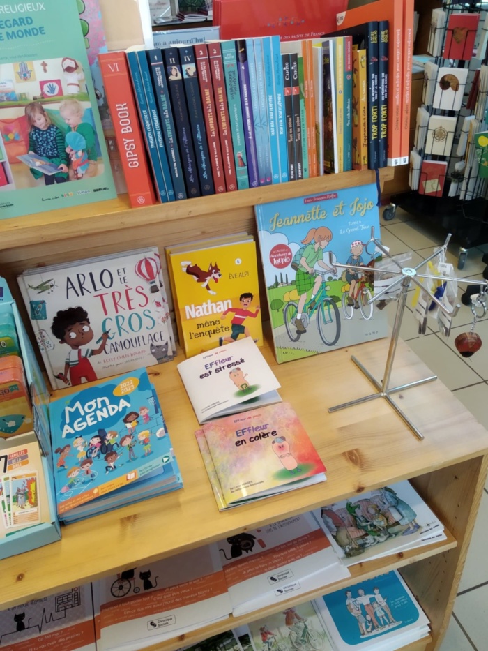 Les livres au magasin du Mont des Cats