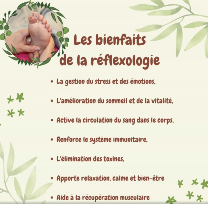 Les bienfaits de la Réflexologie
