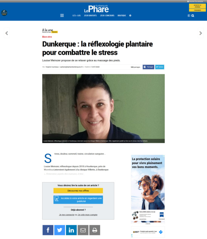 Livre Réflexologie Stress enfant