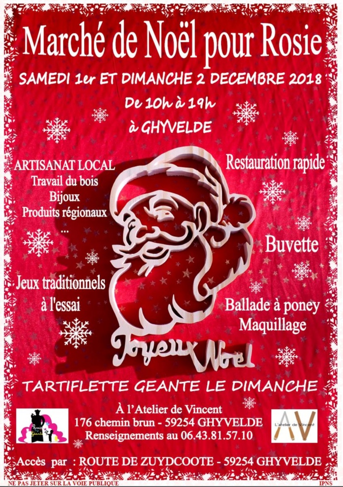 Marché de Noël Découverte Réflexologie Ghyvelde